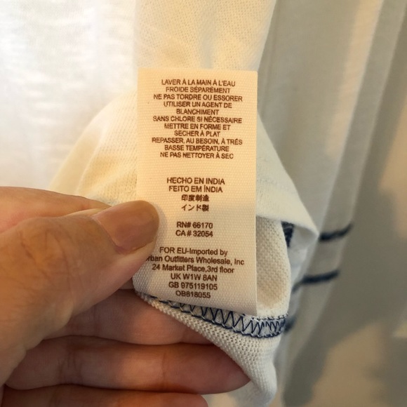 Free People Sundance Western Embroidered Henley Boho Top- Size Medium - Picture 11 of 16